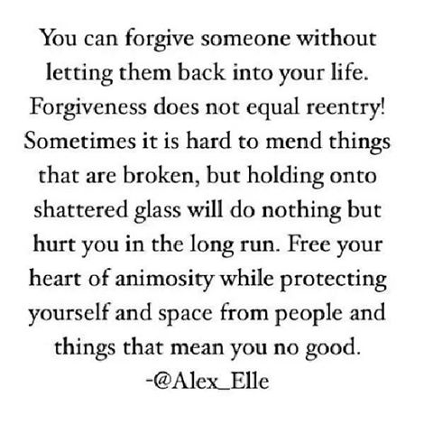 forgiveness forgiveness
