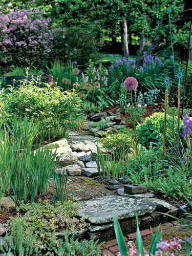 Stone walkway Stone walkway