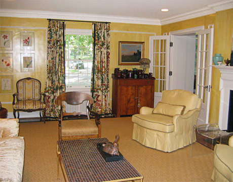 Hodgepodge style living room