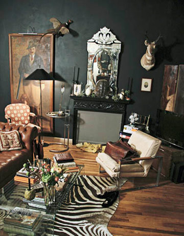 A grand living room A grand living room