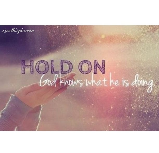 God Knows What He Is Doing God Knows What He Is Doing