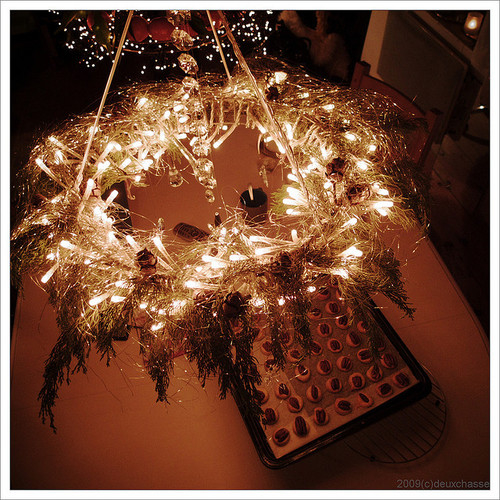 Wreath lights