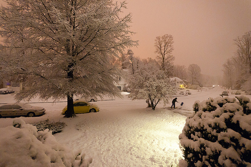 Perfect winter sky