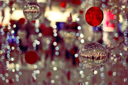 Mirrored ornaments