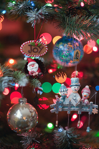 Mixture of christmas ornaments Mixture of christmas ornaments