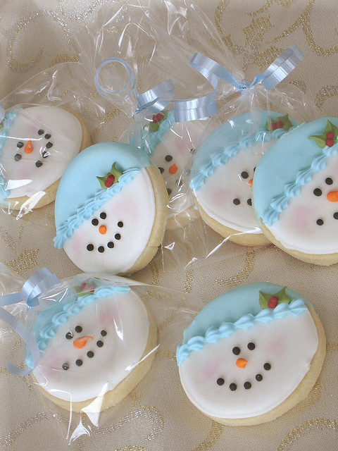 Snowman cookies