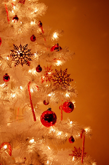 White Christmas Tree