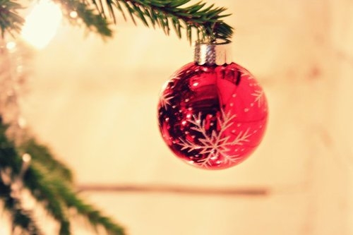 Christmas snowflake ornament