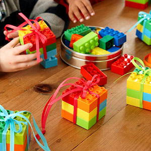 Lego ornament presents Lego ornament presents