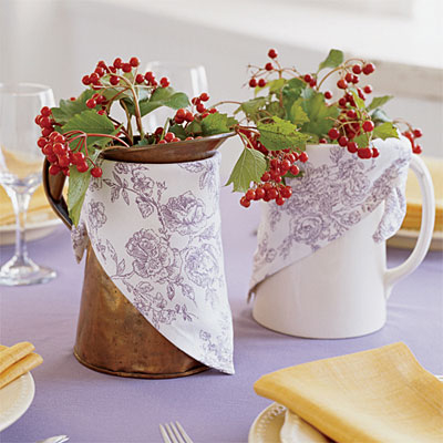 Pitcher centerpiece