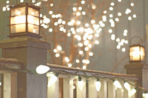 Bright white lights Bright white lights