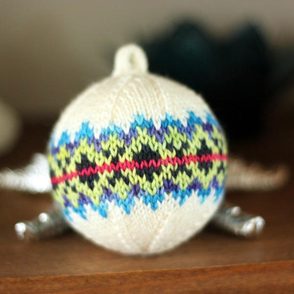 Knit ornament Knit ornament