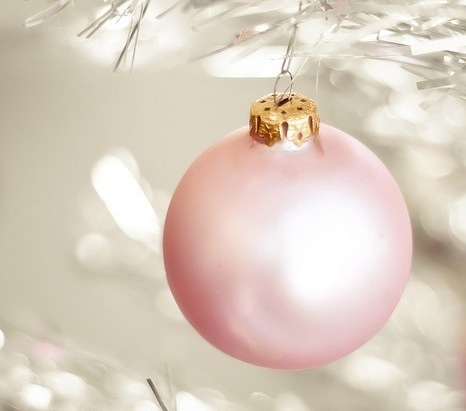 Pink ornament