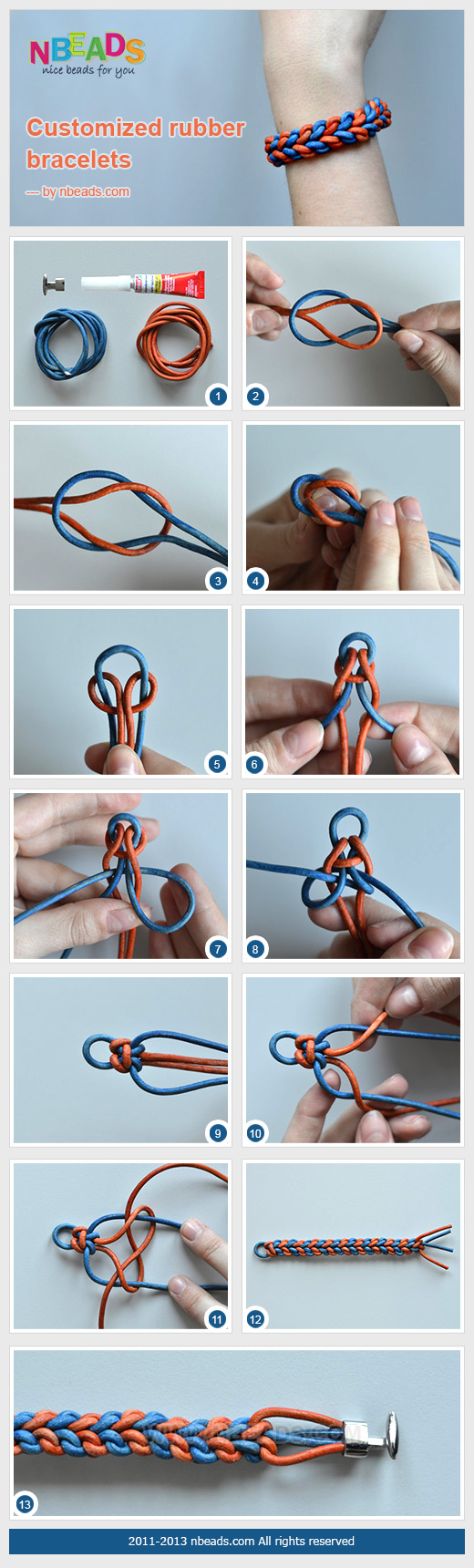 Customized Rubber Bracelets