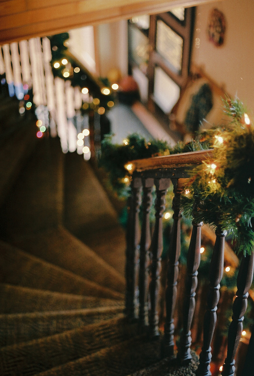 Decorated stairway Decorated stairway