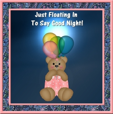 floating in to say goodnight floating in to say goodnight