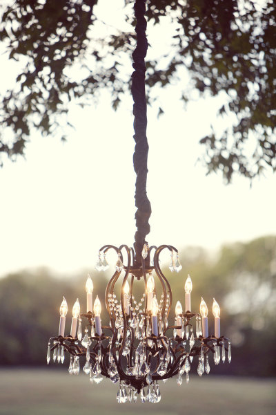 Outdoor chandelier 