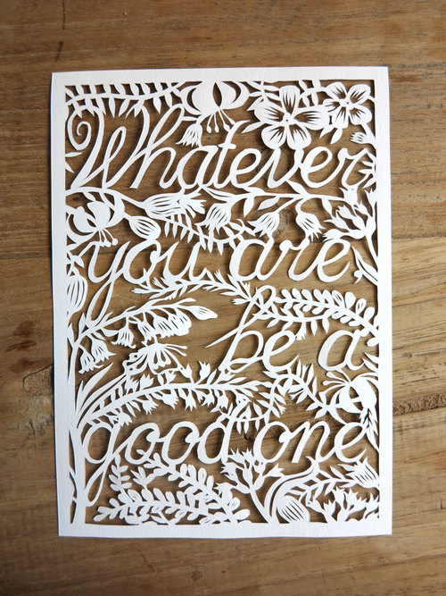Whatever you are