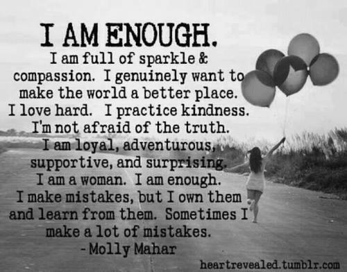 am i enough