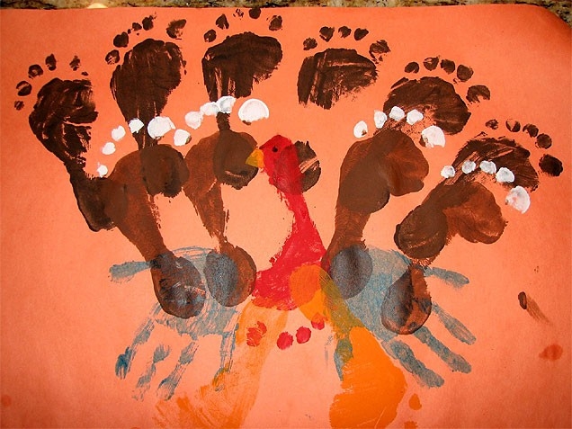 Little hands and feet turkey