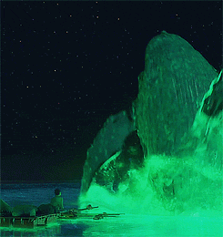green waves