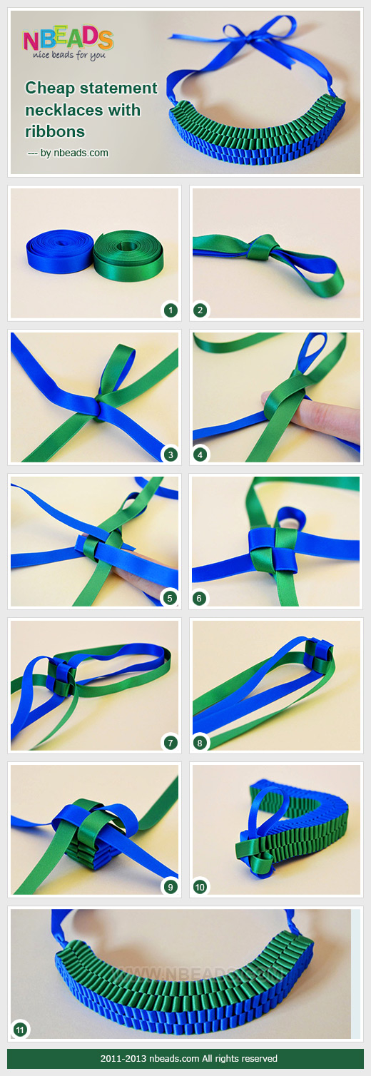 Cheap Statement Necklaces with Ribbons Cheap Statement Necklaces with Ribbons