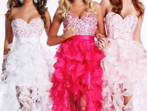 Frilly Party Dresses