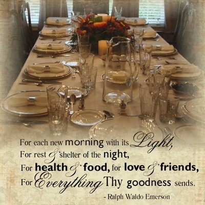 Thanksgiving Blessing