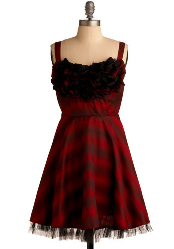 Crimson Party Dress