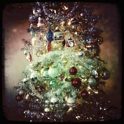 Ornamented christmas tree Ornamented christmas tree