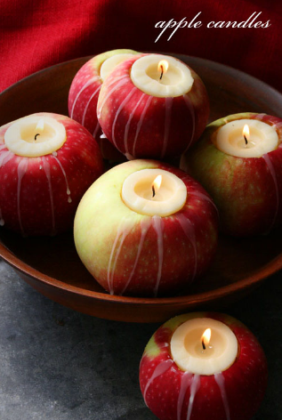 Apple candles Apple candles
