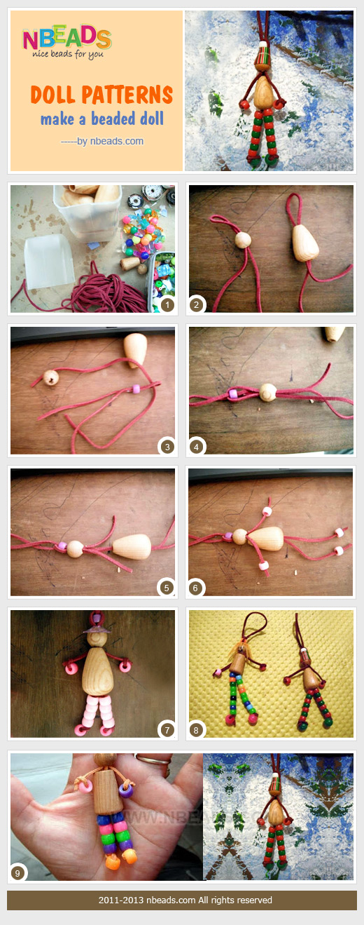 Doll Patterns - Make A Beaded Doll