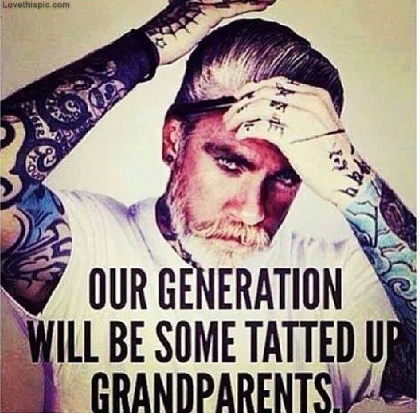 Tatted Up Grandparents