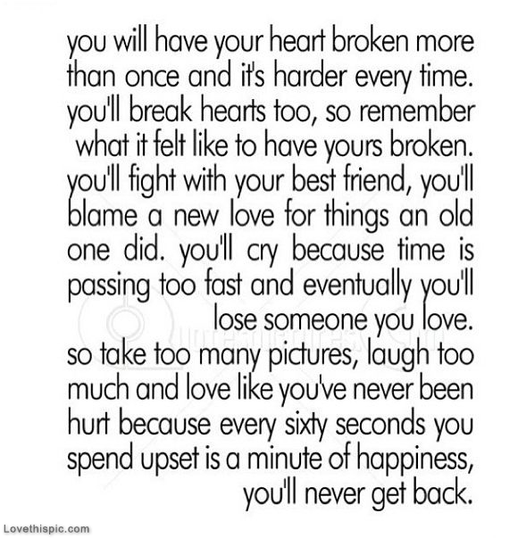 You Will Have Your Heart Broken