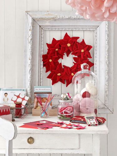 Felt wreath Felt wreath
