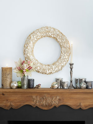 Button wreath