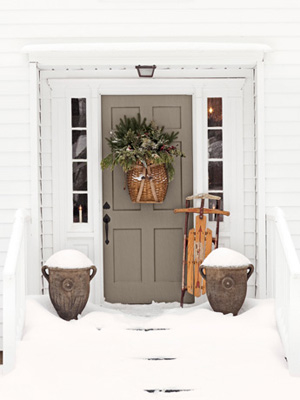 Front door display
