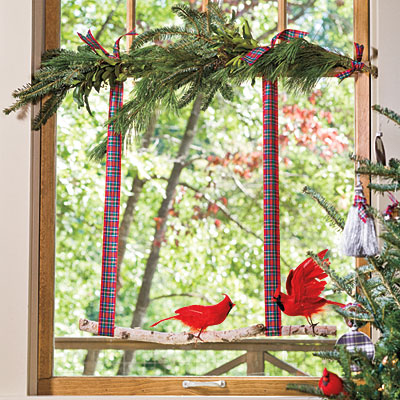 Hang decorations Hang decorations
