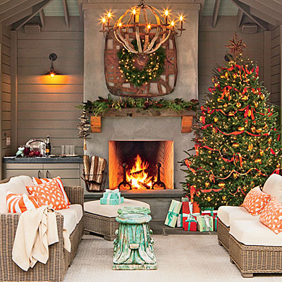 Holiday scene