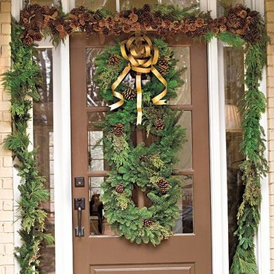Evergreen wreaths