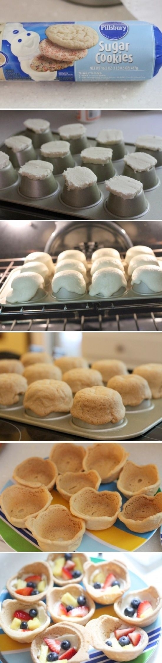 DIY Sugar Cookie Bowls DIY Sugar Cookie Bowls