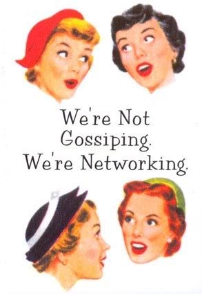 were not gossiping were not gossiping