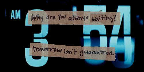 why are you always waiting