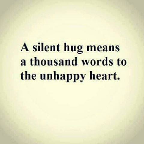 A silent hug