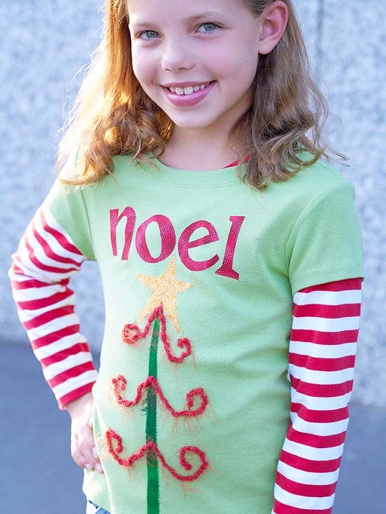 Christmas tree shirt