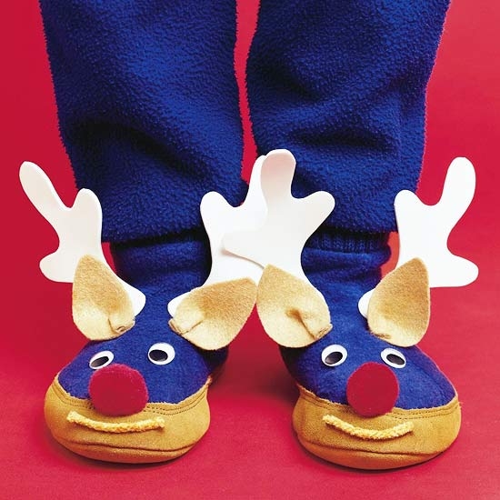 Reindeer slippers