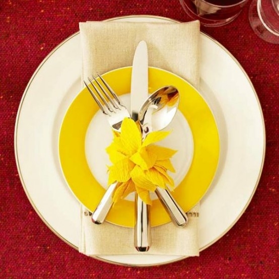 Yellow Flower Plates Yellow Flower Plates