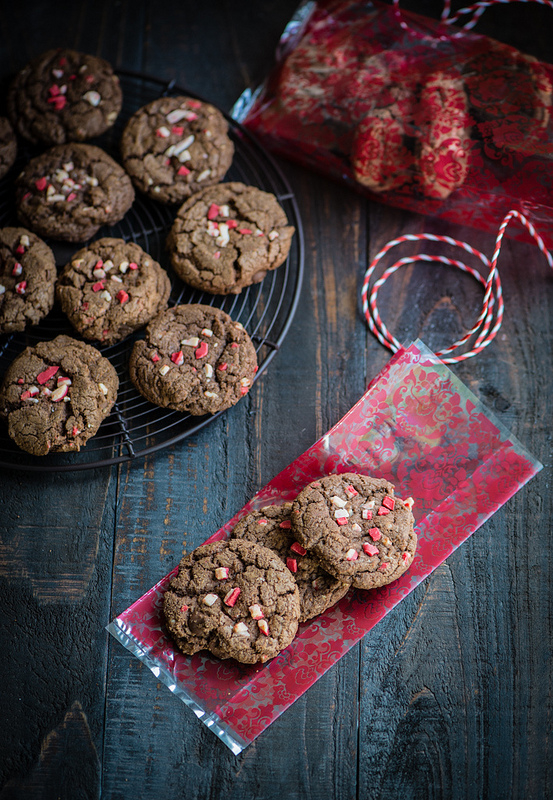 Peppermint hot chocolate cookies Peppermint hot chocolate cookies