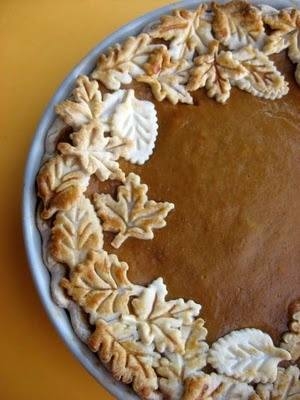 Pumpkin Pie Crust Trim