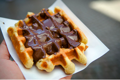 Chocolate waffles